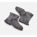 Winter fashion plus fleece thick bottom trendy snow boots