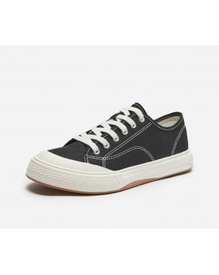 Trendy lace-up round toe all-match classic canvas shoes