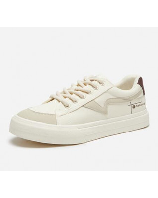 Trendy sports all-match sneakers color matching canvas casual shoes