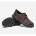 Round Toe Leather Fashion Casual Comfortable Shoes