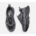 Fashion all-match lace-up color-block foam sole casual shoes