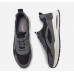 Fashion simple and comfortable lace-up round toe sneakers