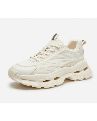 Fashion solid color all-match sports shoes